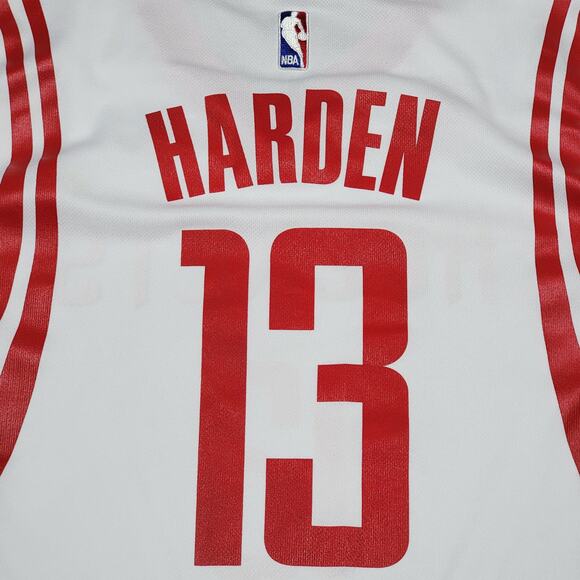 Adidas White & Red Jersey Tank Houston Rockets "13 Hardin" - Size Medium - Picture 5 of 10
